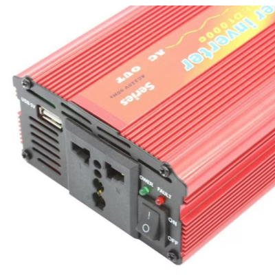 Invertor auto 12v-220v 1000w Portocaliu