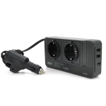 Invertor de curent auto 300W 12V/220V USB Q CC8200