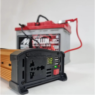 Invertor de tensiune auto KS1500 putere 1500W 12V 220V