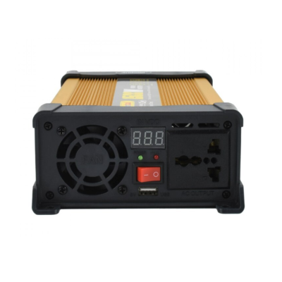 Invertor de tensiune auto KS1500 putere 1500W 12V 220V