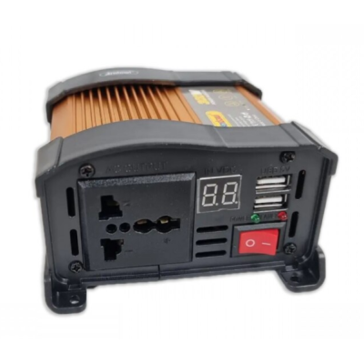 Invertor de tensiune auto KS300 putere 300W 12V 220V