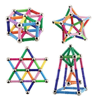 Joc creativ pentru copii Magnastix 108 piese