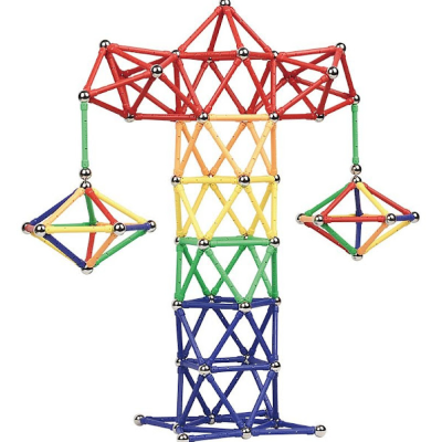 Joc creativ pentru copii Magnastix 108 piese