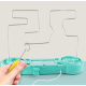 Joc interactiv Labirintul electric pentru copii turcoaz