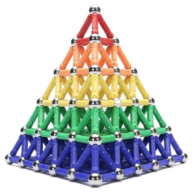 Joc Magnastix creativ pentru copii 63 piese