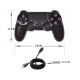 Joystick Controller Doubleshock 4 Gamepad pentru consola PS4 cu vibratii intense