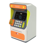 Jucarie interactiva bancomat ATM senzor de recunoastere faciala si PIN