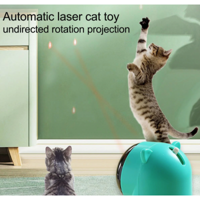 Jucarie interactiva cu laser pentru pisici