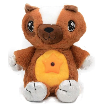 Jucarie Star Belly cu proiectie de stele tip lampa de veghe pentru copii MARO