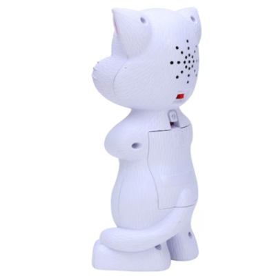 Jucarie Vorbitoare Talking Tom ALB 20 cm