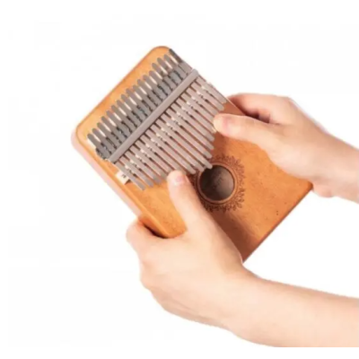 Kalimba 101 Instrument muzical BEJ din lemn 17 note