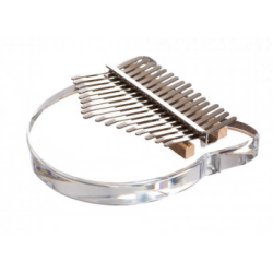 Kalimba Instrument muzical cu 17 note Sticla transparenta model urechi pisica