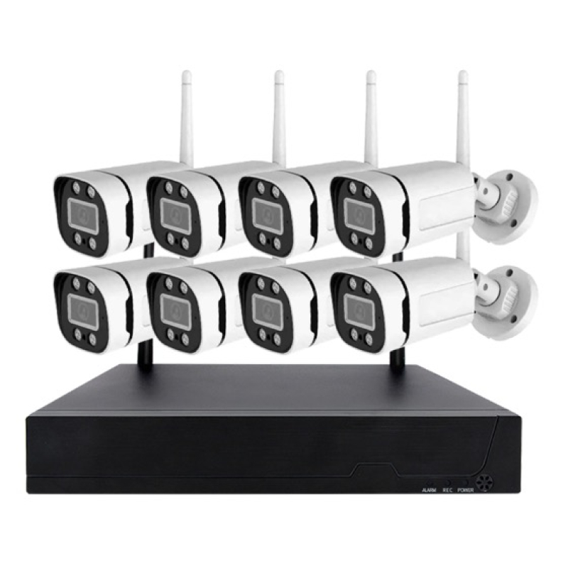 Kit 8 Camere Supraveghere Wifi S888PRO 3MP 1080P