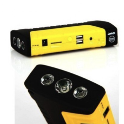 Kit baterie pentru pornirea masinii si incarcarea telefonului USB cu 4 adaptoare