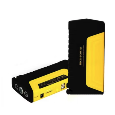 Kit baterie pentru pornirea masinii si incarcarea telefonului USB cu 4 adaptoare