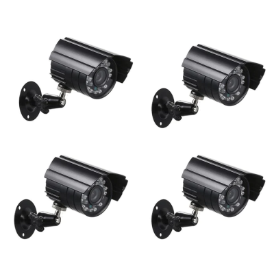 KIT de Supraveghere si Securitate Video CCTV 4 Camere 5G 4K HD Lentile 36mm