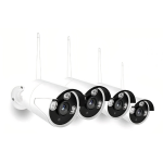KIT de supraveghere Wireless JORTAN 4 camere HDMI Infrarosu Vizualizare pe Telefon