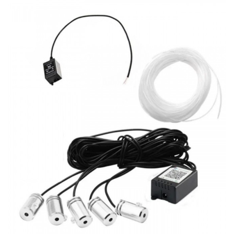 Kit led cu 5 lumini Andowl Q LED2801 RGB LED Strip Neon 12V