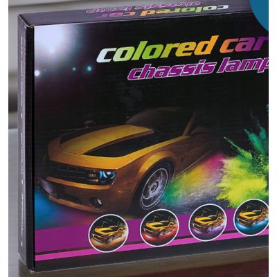 Kit lumina ambientala auto 90 X 120 cm pentru exterior sub masina RGB