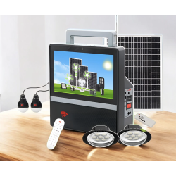 Kit panou solar cu TV GD 8088 putere 200W multifunctional