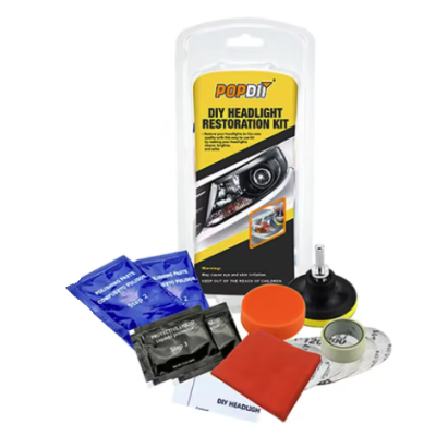 Kit polish pentru faruri auto POPDIT
