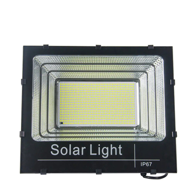 KIT Proiector 150w LED DIMABIL JORTAN cu Panou Solar INDIVIDUAL si Telecomanda