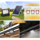 Kit Proiector Led cu panou solar 300W si telecomanda 780 LED
