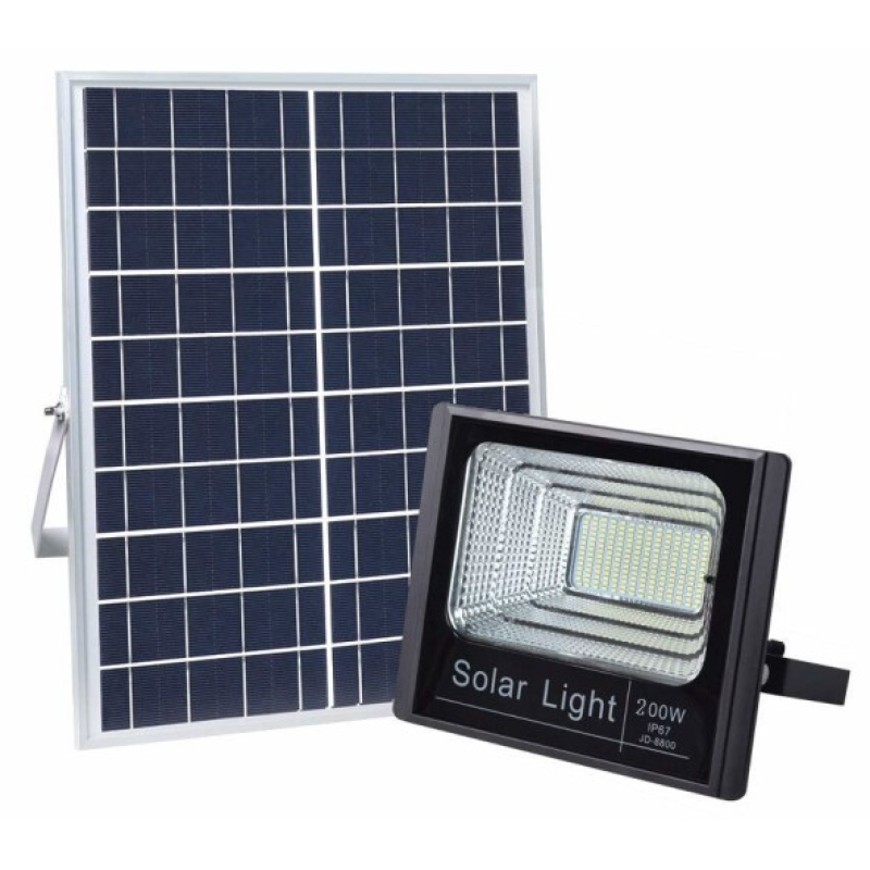 Kit proiector solar JORTAN 200w cu telecomanda
