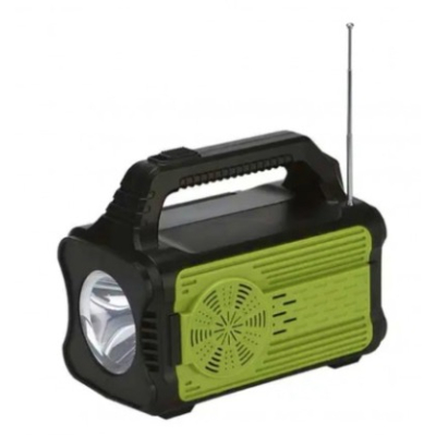 Kit solar GD-8075 cu lampa multifunctionala panou solar si 4 Becuri