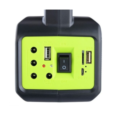 Kit Solar GDLite GD-2000A cu 3 becuri incluse, boxa cu Bluetooth si Radio XL