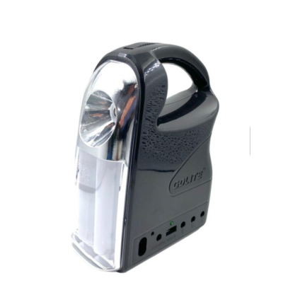 Kit solar GDLITE GD-7 PREMIUM 3 becuri, lanterna inclusa + usb incarcare XL