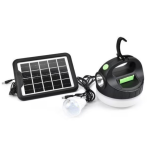 Kit solar GDPlus GD P20 cu lampa multifunctionala