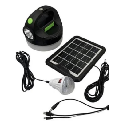 Kit solar GDPlus GD P20 cu lampa multifunctionala