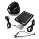 Kit solar GDPlus GD P20 cu lampa multifunctionala