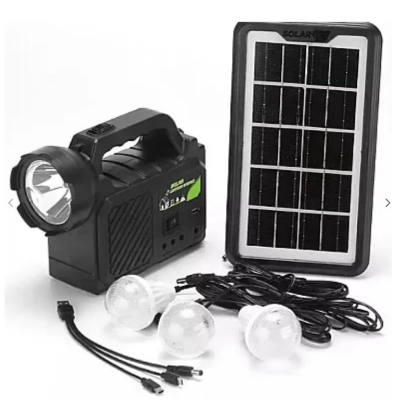 Kit solar GDPlus GD P30 cu 3 becuri sistem iluminare