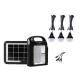 Kit solar portabil CCLAMP CL-02 cu Panou solar 4W