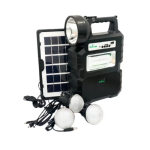 Kit solar portabil Radio FM si Bluetooth CL-810 XL