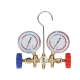 Kit verificat AC cu 2 manometre 2 robineti si 3 furtune 90cm pentru aer conditionat  / Freon