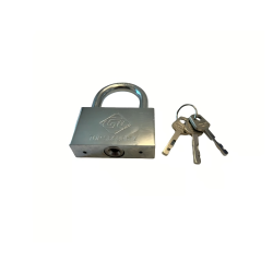 Lacat din otel  70 mm 3 chei