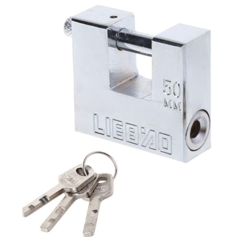 Lacat metalic 50MM cu deschidere orizontala