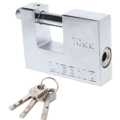 Lacat metalic 70MM cu deschidere orizontala