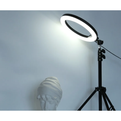 Lampa circulara profesionala LED Ring Light RGB Andowl Q MG34