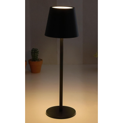 Lampa de birou cu senzor tactil si 3 moduri de iluminare NEAGRA