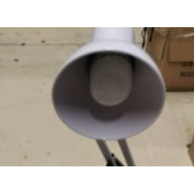 Lampa de birou cu suport culoare alba 220V soclu E27