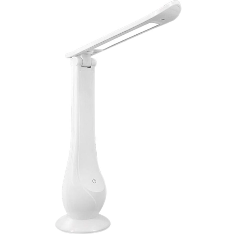 Lampa de birou LED cu acumulator si control tactil brat mobil 180 trei trepte de lumina cu diferite puteri