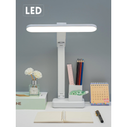 Lampa de birou pliabila LED cu suport pentru pix și suport pentru telefon