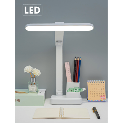 Lampa de birou pliabila LED cu suport pentru pix și suport pentru telefon