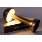 Lampa de birou portabila Gold ciupercuta Q TL142 Andowl