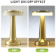 Lampa de birou portabila Gold Q-TL145