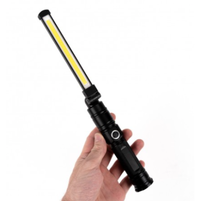 Lampa de lucru LED COB W553 reglabil 360grade fixare magnet maner aluminiu